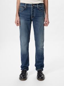 Nudie - Solid Ollie Jean - Wild Blue