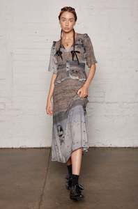 Clothing: Salasai - Poet Dress - Seascape Print