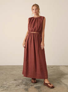 Clothing: Esmaee - Amalfi Top - Rust