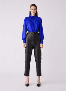 Clothing: Esmaee - Flute LS Top - Cobalt