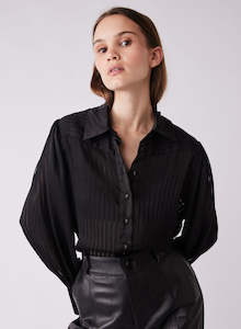 Clothing: Esmaee - Nightfall Blouse - Black