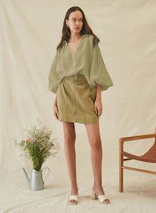 Clothing: Esmaee - Adina Blouse - Fern