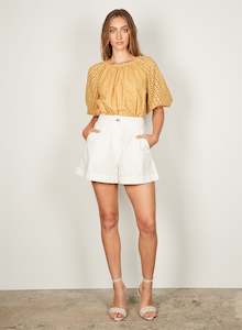 Wish - Isadora Blouse - Mustard