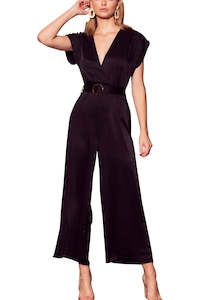 Clothing: Wish - Constance Jumpsuit - Black