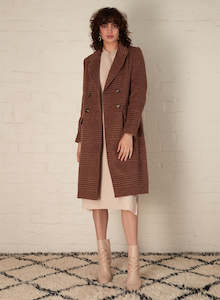 Esmaee - Ritz Coat - Rust Check