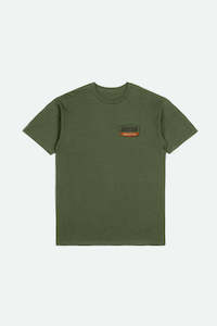 Brixton - Regal SS Standard Tee - Ivy Green/Washed Black/Rust