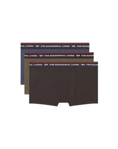 Diesel - UMBX-Damien 3 Pack Boxer - Navy/Khaki/Black