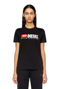 Clothing: Diesel - T-Reg-Div T-Shirt - Black