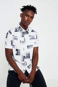 Clothing: Edwin - The Archive SS Shirt - White