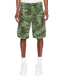 Clothing: Ksubi - Fugitive Cargo Short - Hash Camo