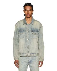 Clothing: Ksubi - Oh G Oversized Trucker Jacket - Stagelight