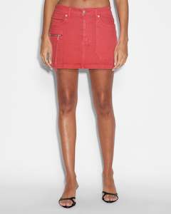 Ksubi - Low Rider Mini Skirt - Roasted