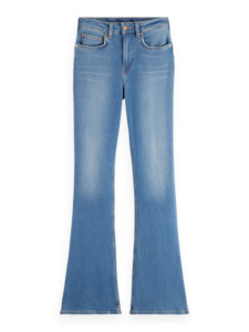 Maison Scotch - The Charm Flared Jean - Blue Scene