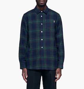 Wemoto - Everett LS Shirt - Navy Blue