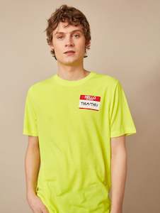 Clothing: WeSC - Max Them/They T-Shirt - Safety Yellow