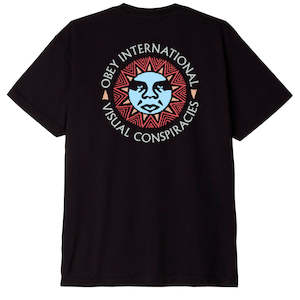 Obey - Visual Conspiracies SS Tee - Faded Black