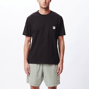 Clothing: Obey - Point Pocket SS Tee - Black