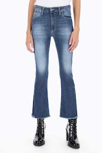 Please - Flare P27 Jean - Blu Denim