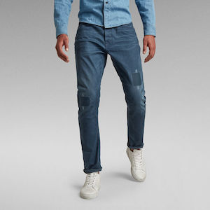 G-Star Raw - A-Staq Tapered - Worn In Rivulet Patch Restd