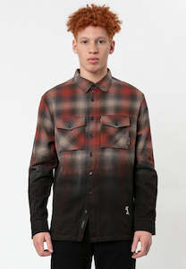 Religion - Fade Shirt - Black/Red