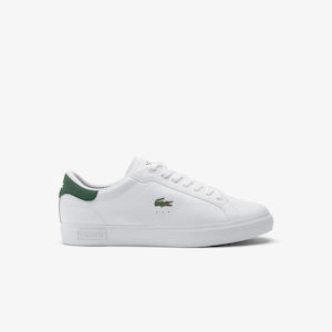 Lacoste - Powercourt 224 1 SMA Sneaker - White/Dark Green