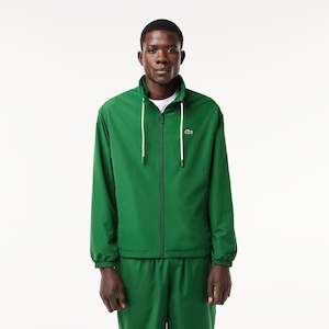 Lacoste - Sportsuit Removal Hood Jacket - Pine Green