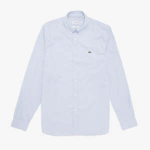 Lacoste - Slim Fit LS Plain Stretch Poplin Shirt - Phoen