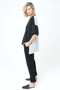 Dref-By-D - Adra Tee - Black/Grey Marle