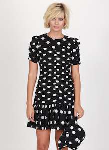 Federation - Hopeful Top - Black/White Polka Dot