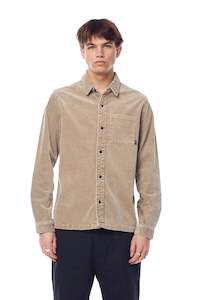 Misfit - Mama Tried Pigment LS Shirt - Pigment Tan