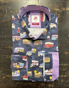 Clothing: Jimmy Fox - Magic Bus Print LS Shirt - Multi