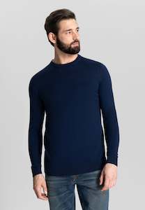 Clothing: Dstrezzed - Destin Knit Crew - Blue Nights