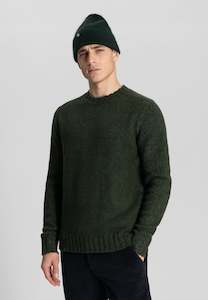 Dstrezzed - Per Melange Crewneck - Army