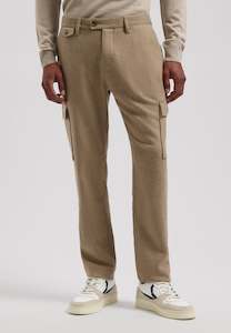 Clothing: Dstrezzed - Marlon Tapered Wool Combat Pant  - Coffee