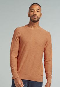 Clothing: Dstrezzed - Mercury Melange Slub Crew - Orange