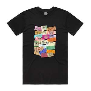 Isthatso - Concert Tickets 1 SS Tee - Black