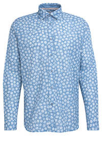 Fil Noir - Roma HBD Shirt - Sky Blue Flower