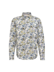 Fil Noir - Treviso HBD Shirt - Blue Camellia