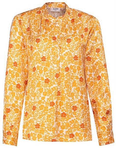 Clothing: Fil Noir - Jasmin LS Shirt - Orange