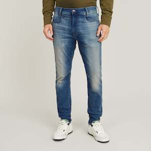 Clothing: G-Star Raw - D-Staq 3D Slim Jean - Medium Aged