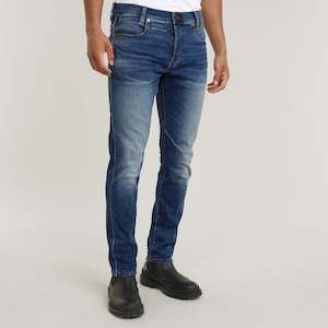 G-Star Raw - D-Staq 5-pkt Slim Jean - Medium Indigo Aged