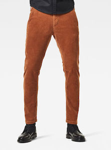 Clothing: G-Star Raw - Vetar Slim Chino - Oxide Ocre GD