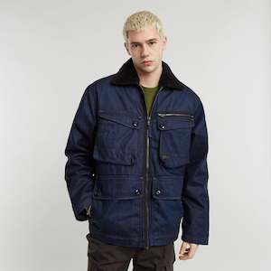 Clothing: G-Star Raw - Utility Sherpa Jacket - Worn In Deep Frisian Night