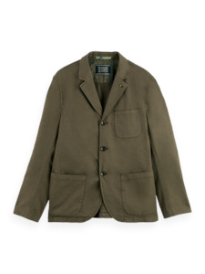 Clothing: Scotch & Soda - Unconstructed Garment Blazer - Algae