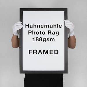 Printing: Hahnemuhle Photo Rag 188 | FRAMED