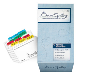 Spelling Review Box with divider cards