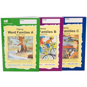 Internet only: Fitzroy Readers - Word Families