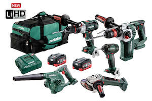 Metabo 18V Brushless 5 Piece Combo LIHD Kit