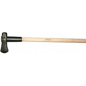 Gardening Tools: Truper Maul Splitting Axe with Hickory Handle 6lb