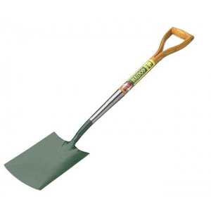 Bulldog Premier Garden Spade with Wood Handle